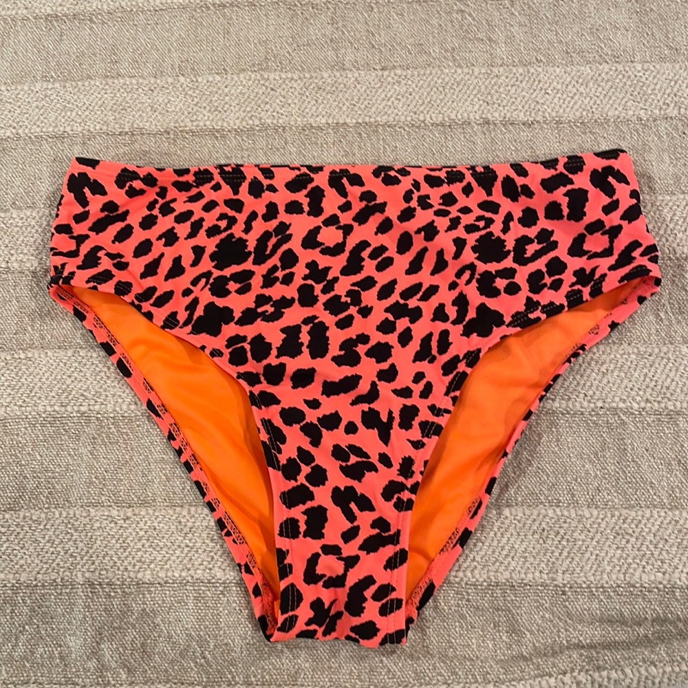 Cabana Del Sol High Waisted‎ Bikini Bottoms Size M